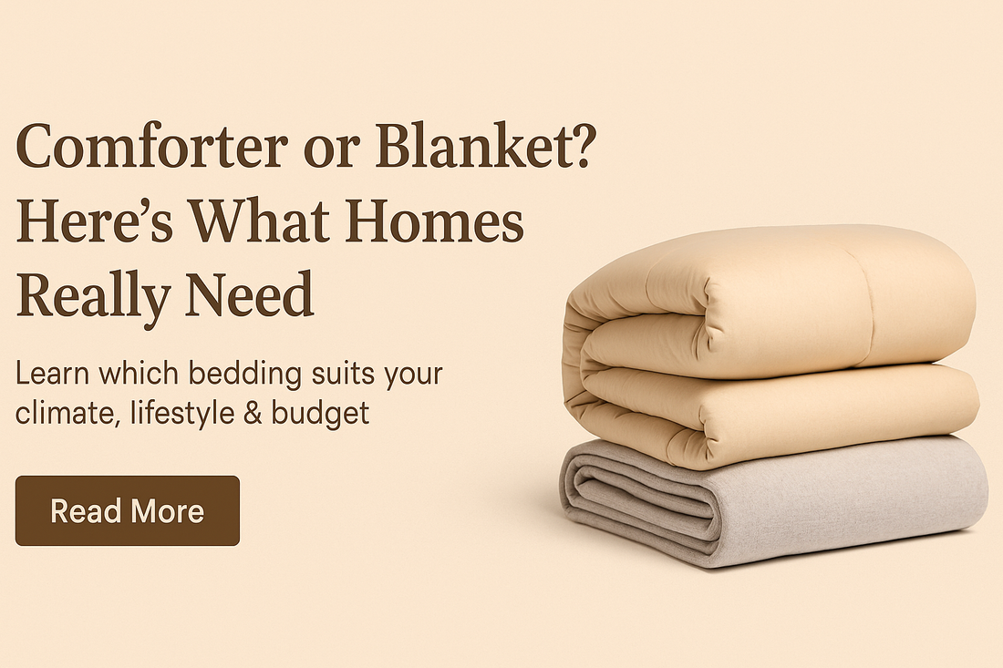 Comforters vs. Blanket? What Homes Really Need