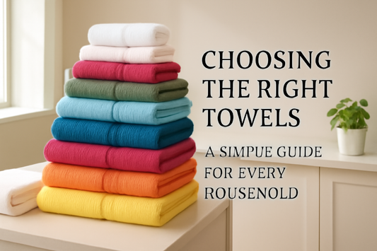 Choosing the Right Towels for Your Home – A Practical Guide for Indian Homes