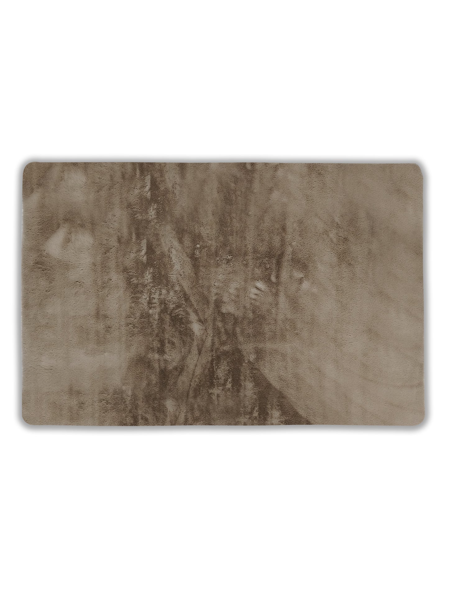 Taupe Brown Shaggy Carpet – Ultra-Soft Solid Texture – Available in 2 Sizes