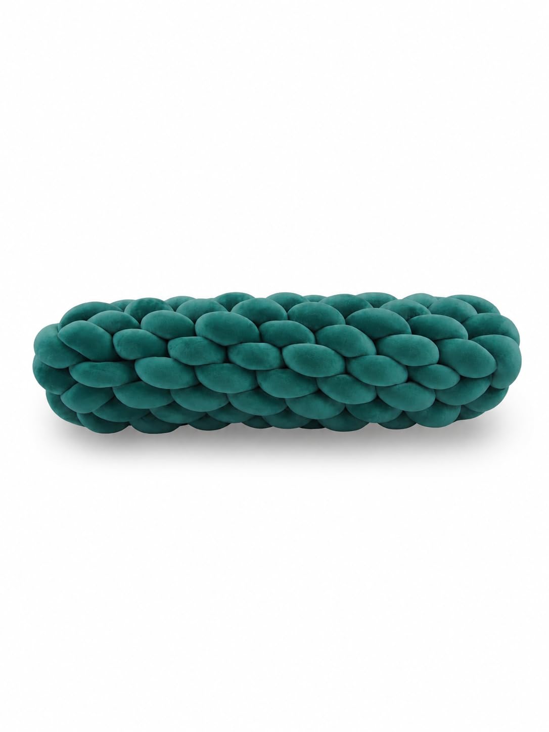 Knotted Bolster Cushion Pillow – Soft Decorative Support for Sofa & Bed