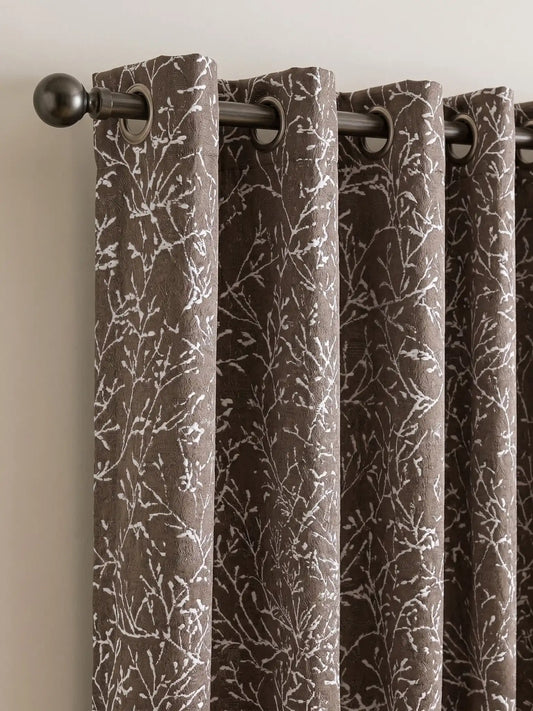 AtoZ Home Decor Botanical design curtains (Standard & Custom Sizes)