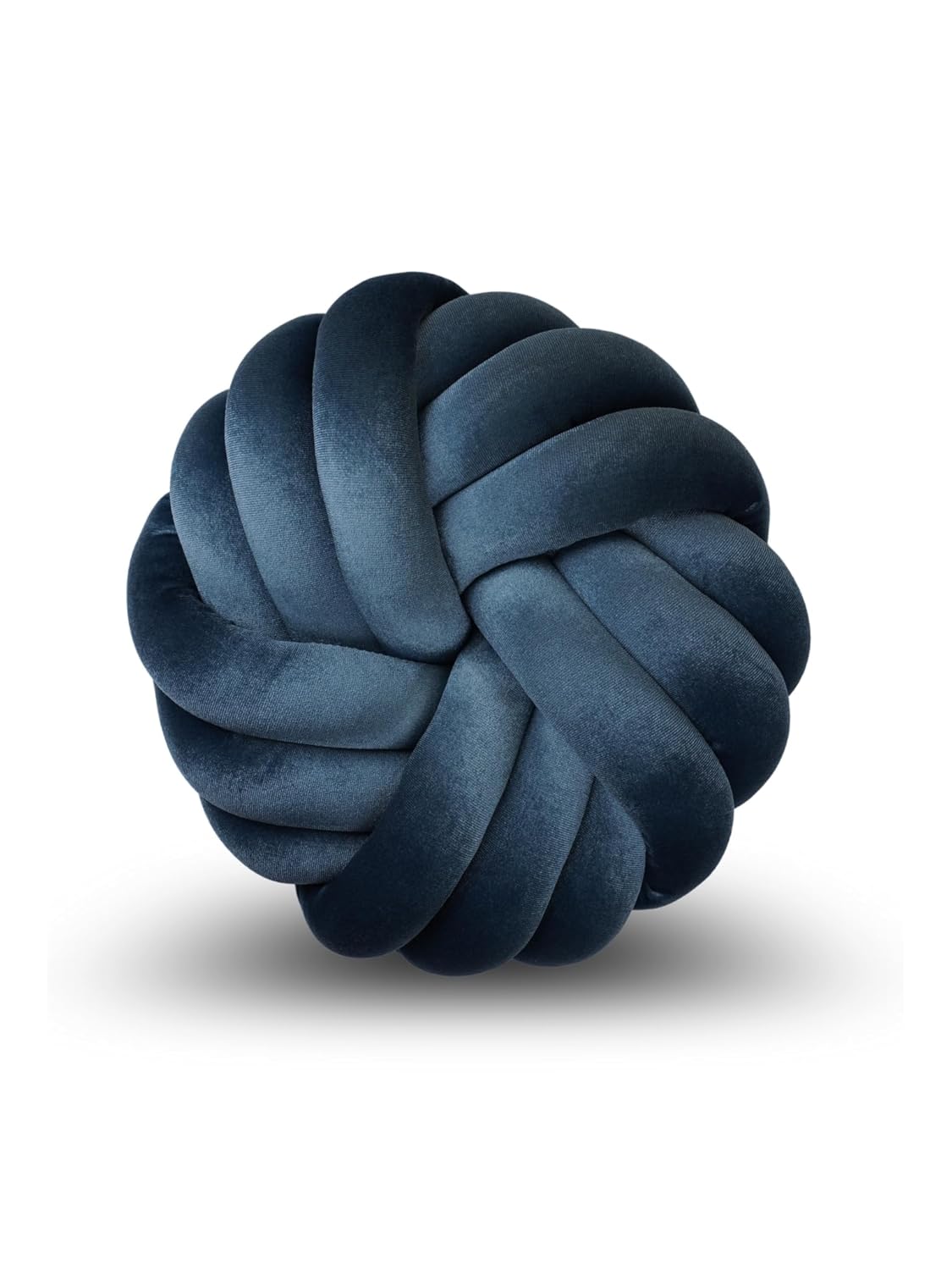 Round Knotted Cushion Ball Pillow – Soft Decorative Sofa & Bed Accent