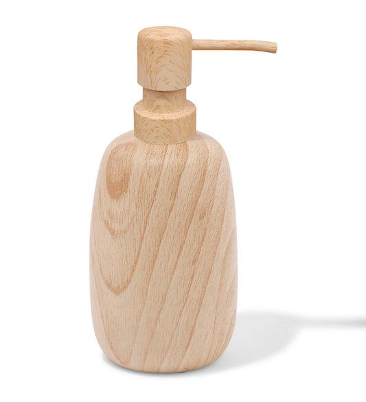 WoodAura Soap Dispenser – Elegant & Functional Bathroom Accessory