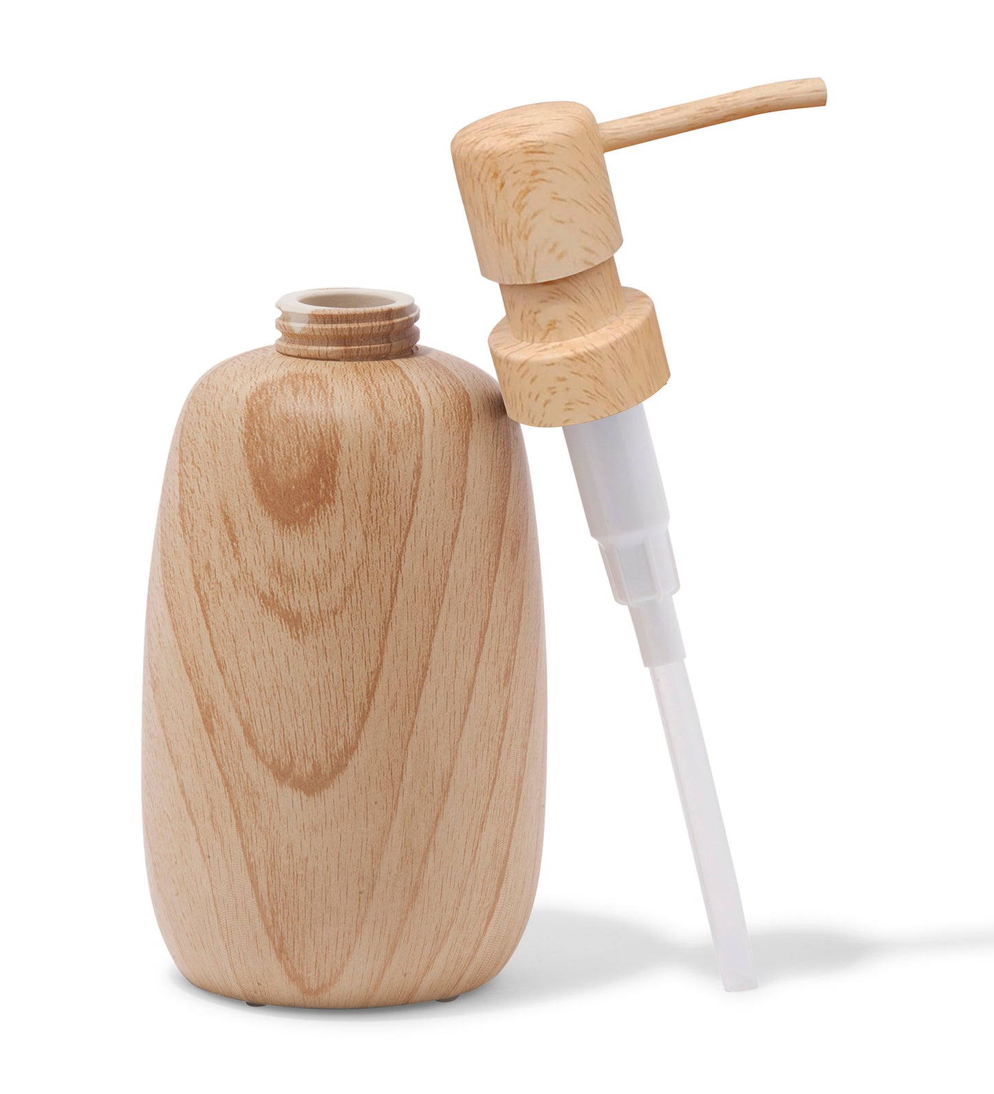 WoodAura Soap Dispenser – Elegant & Functional Bathroom Accessory