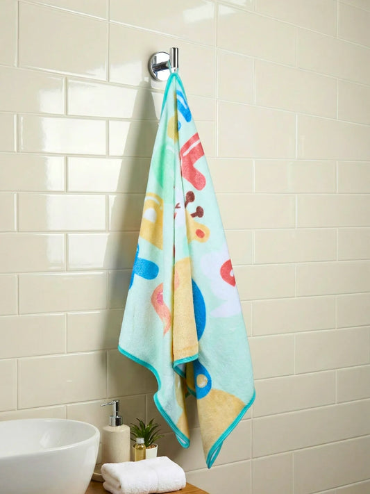 Splash Trendy Car / Dinasour Cartoon Kids Bath Towel .