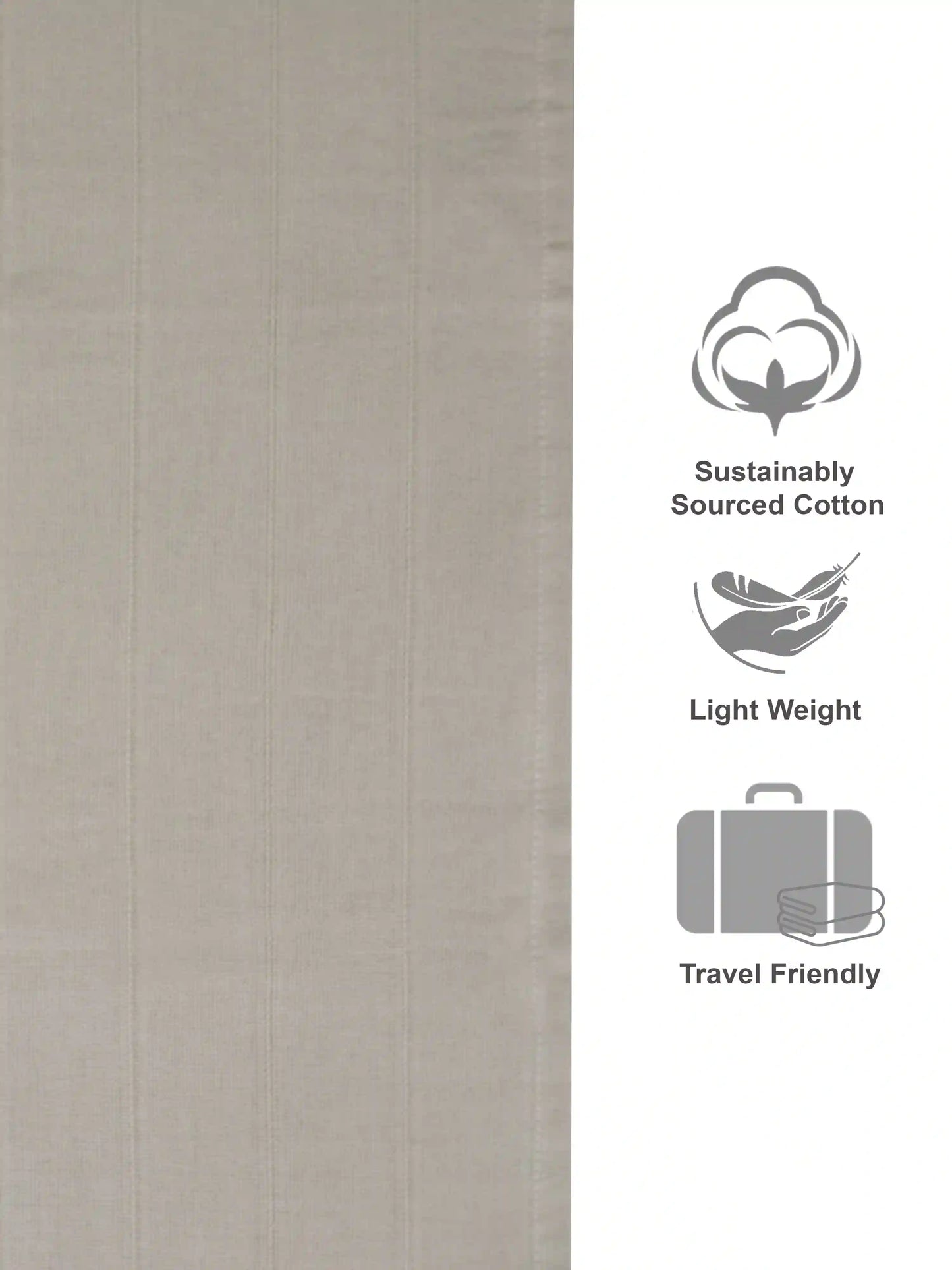 AtoZ Home Decor Everyday Classic Freshlite Bath Towel Set (OEKO-TEX Certified)