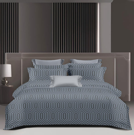 Designer Cotton King Bedsheet Set with Pillow Covers – 210 TC, Super Soft