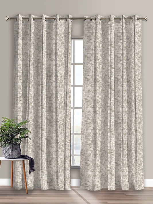 Champagne Beige Ombre Curtain – Soft Modern Panel, 4ft & 7ft Width