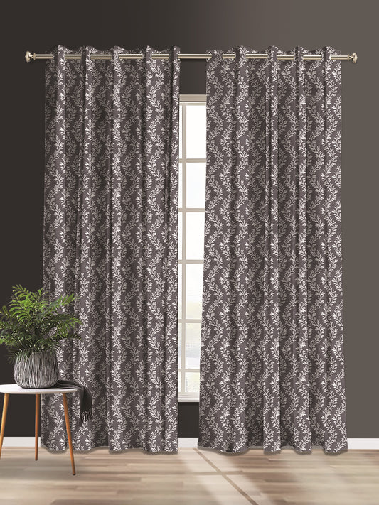 Dark Grey Modern Curtain – Versatile Window Dressing, 4ft & 7ft Widths