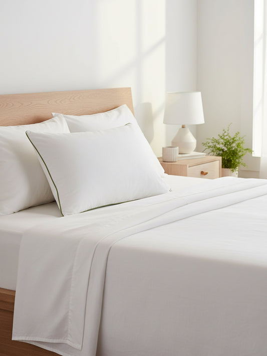 AtoZ Home Decor Heavenly Sound Sleep 100% Cotton Pillow