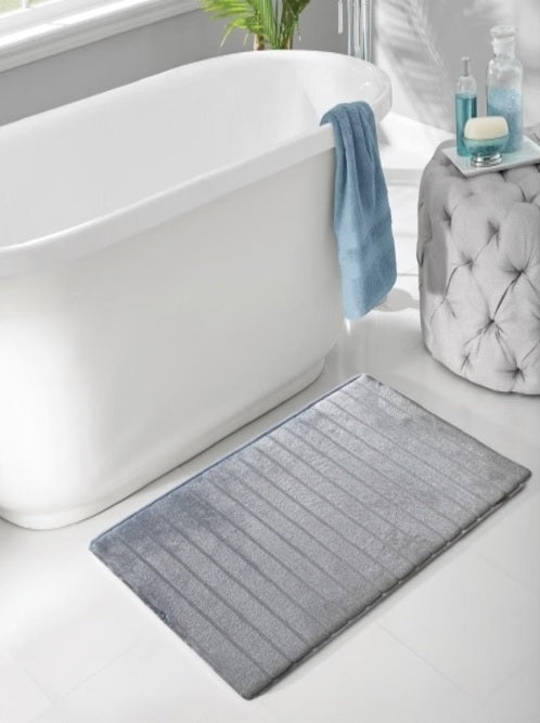 Memory Foam Bath Mat – High Density, Non Slip, Soft Touch