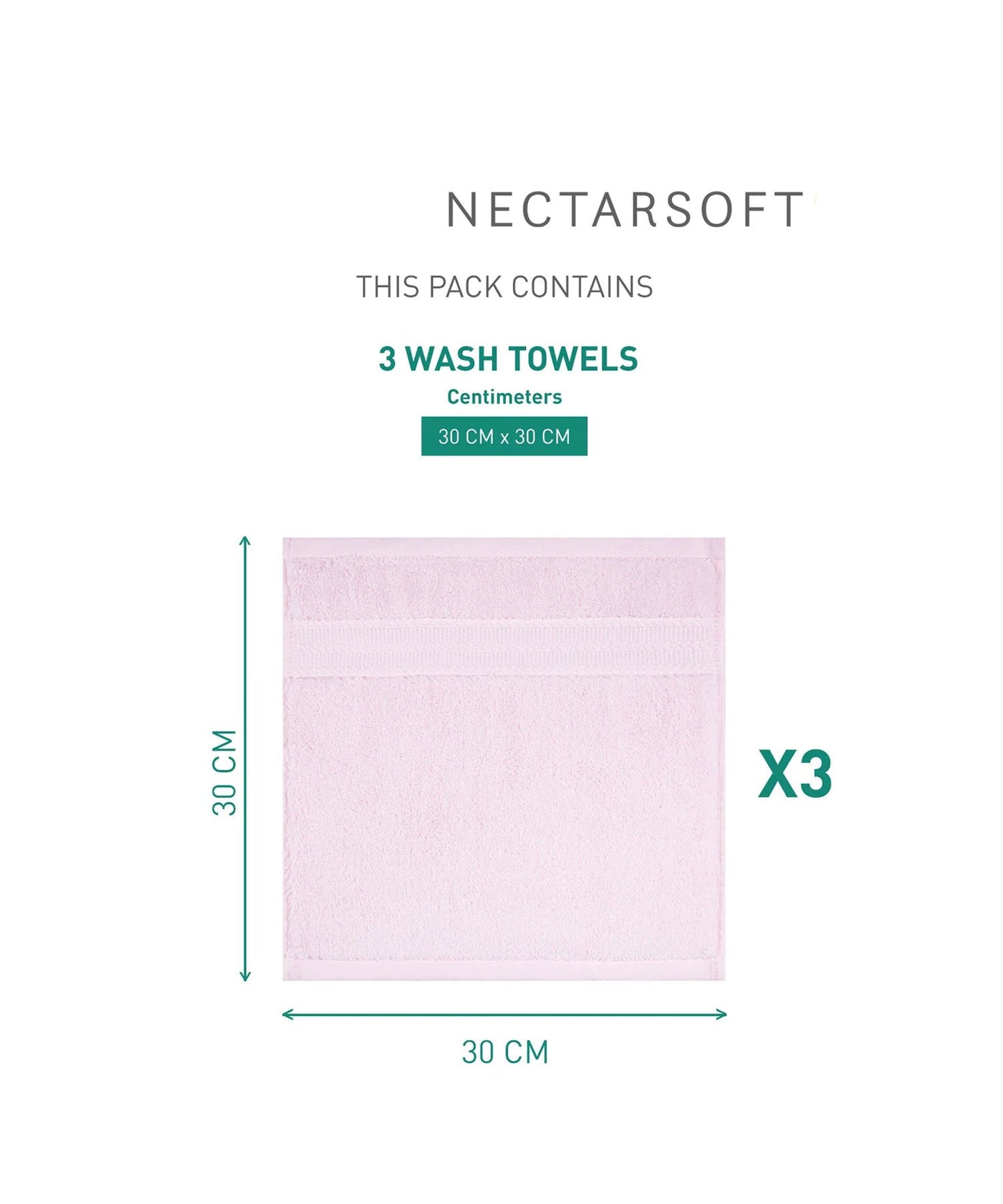 Premium Face Towel | 3 Pcs Set | Super absorbent | 625 GSM Premium Cotton | Antimicrobial