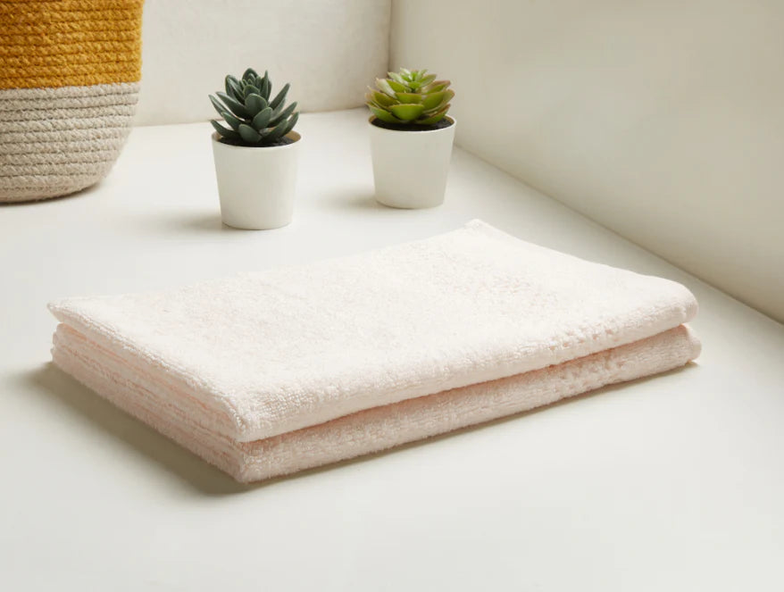 Swift Dry Hand Towel Set 2 Piece – 100% Cotton By Spaces
