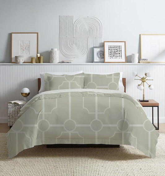 Premium 100% Cotton King Size Bedsheet Set – Soft Feel, Designer Pattern