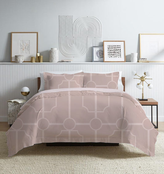 Premium 100% Cotton King Size Bedsheet Set – Soft Feel, Designer Pattern