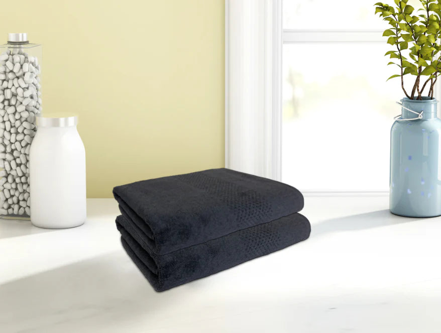 Swift Dry Hand Towel Set 2 Piece – 100% Cotton By Spaces