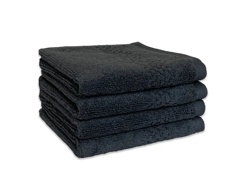 SWIFT DRY Face Towel Set of 4 – 100% Cotton By Spaces