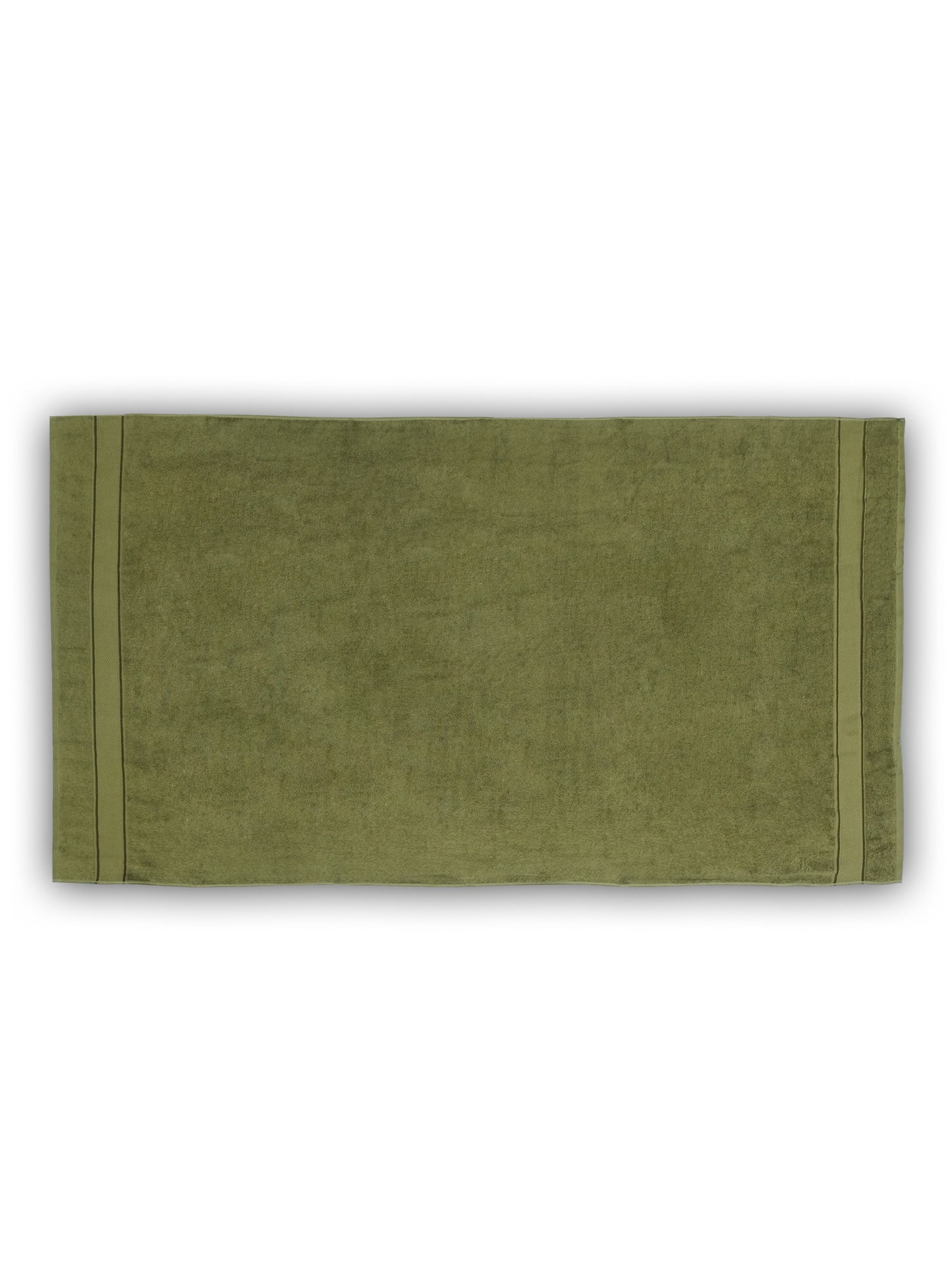 Soft Olive Green Cotton Bath Towel – Plush, Absorbent & Quick-Dry