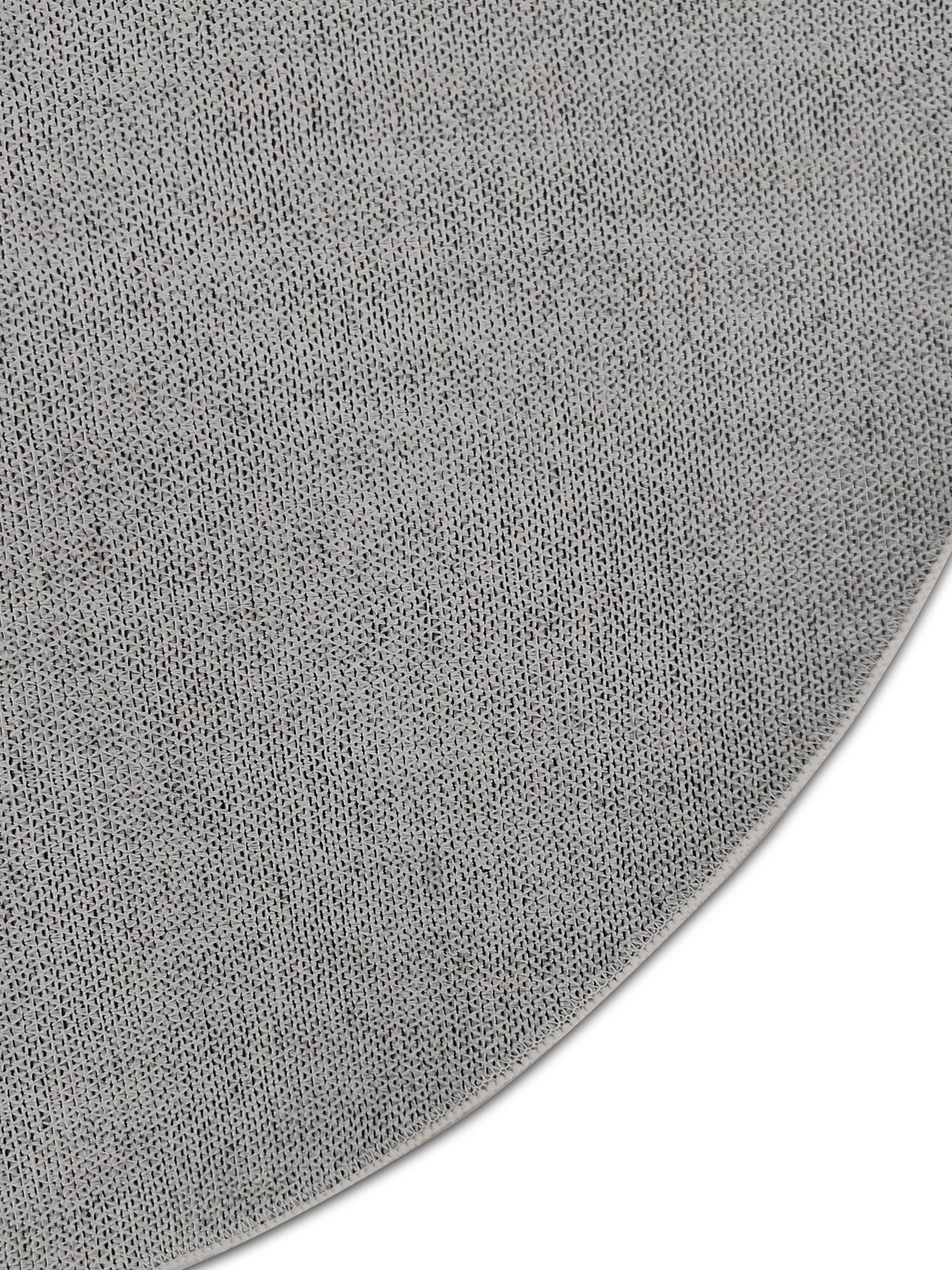 Beige Abstract Round Rug – Modern Area Carpet for Living Room & Bedroom