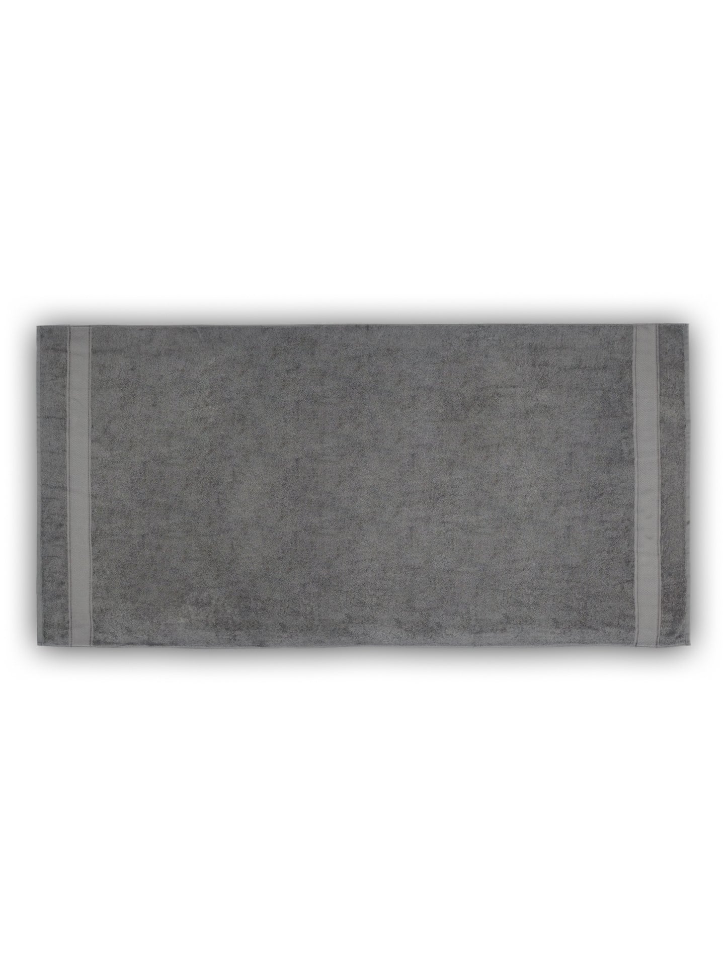 Charcoal Black Cotton Bath Towel – Plush, Soft & Quick-Dry