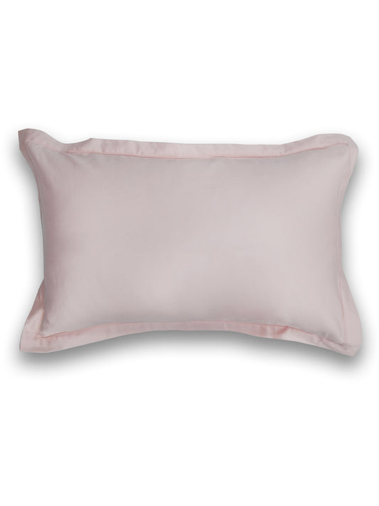Solid Baby Pink Pillow Cover Set – Premium Cotton – Set of 2