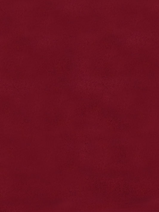 Solid Maroon Plush Runner – Modern Minimalist Bedside & Hallway Rug