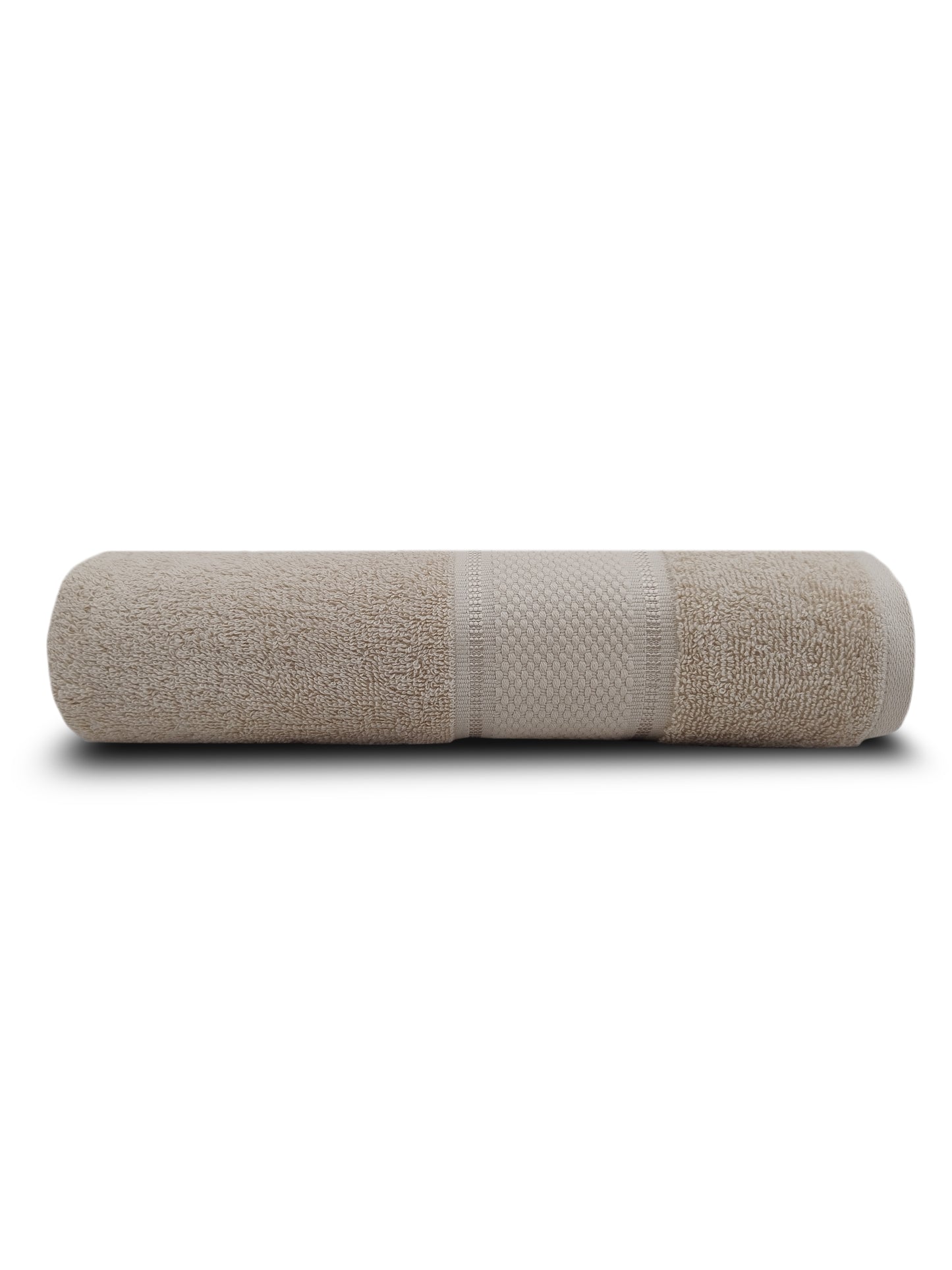 Soft Taupe Cotton Bath Towel – Plush, Absorbent & Quick-Dry Comfort