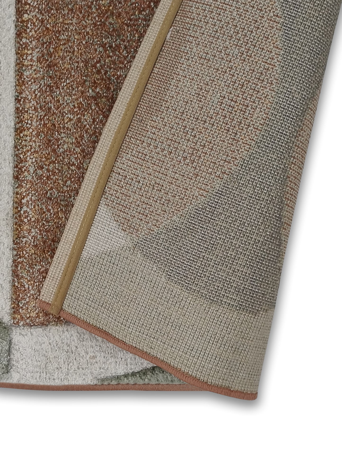 Geometric Circle Runner – Modern Plush Abstract Runner