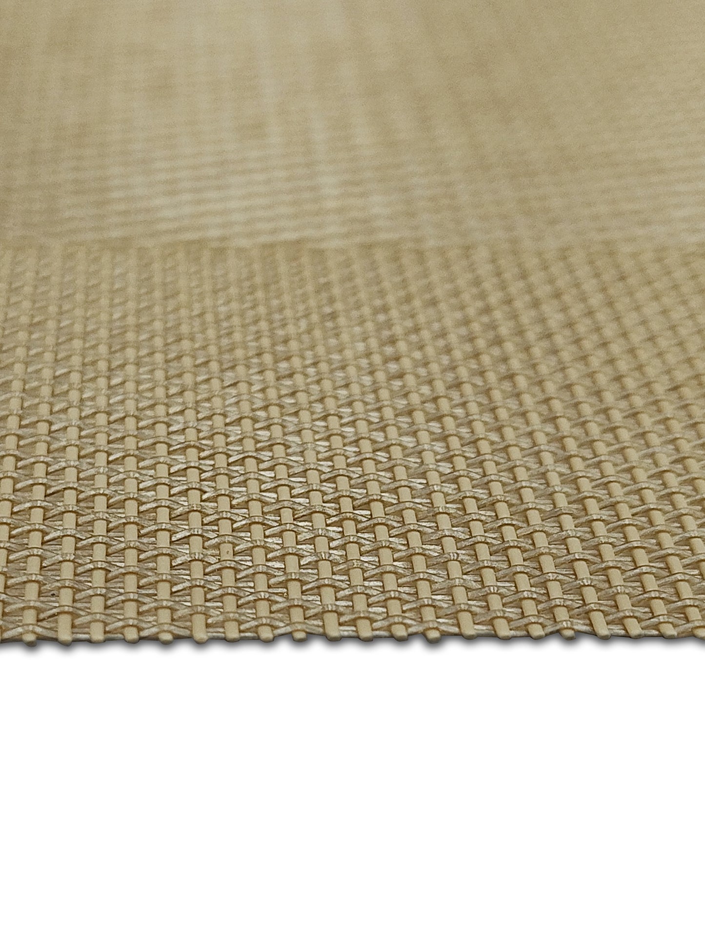 Atoz Beige Placemats for Dining Table – Set of 6 | Heat & Stain Resistant | Washable, Non-Slip Table Mats | Modern Woven Design for Kitchen & Dining Room