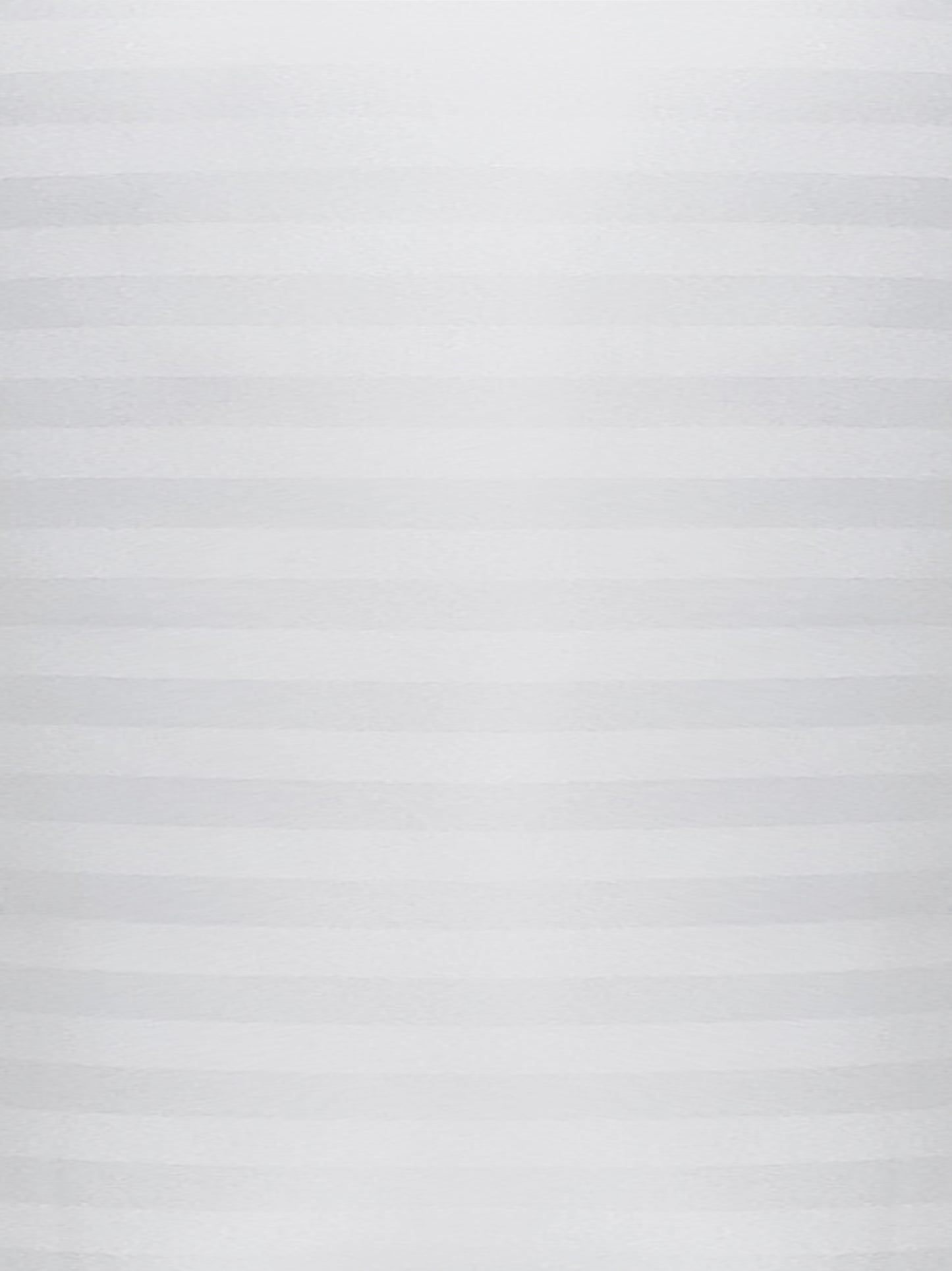 White Cotton Striped Pillow Covers Set of 2 – Soft Luxury Bedding, Hotel Collection