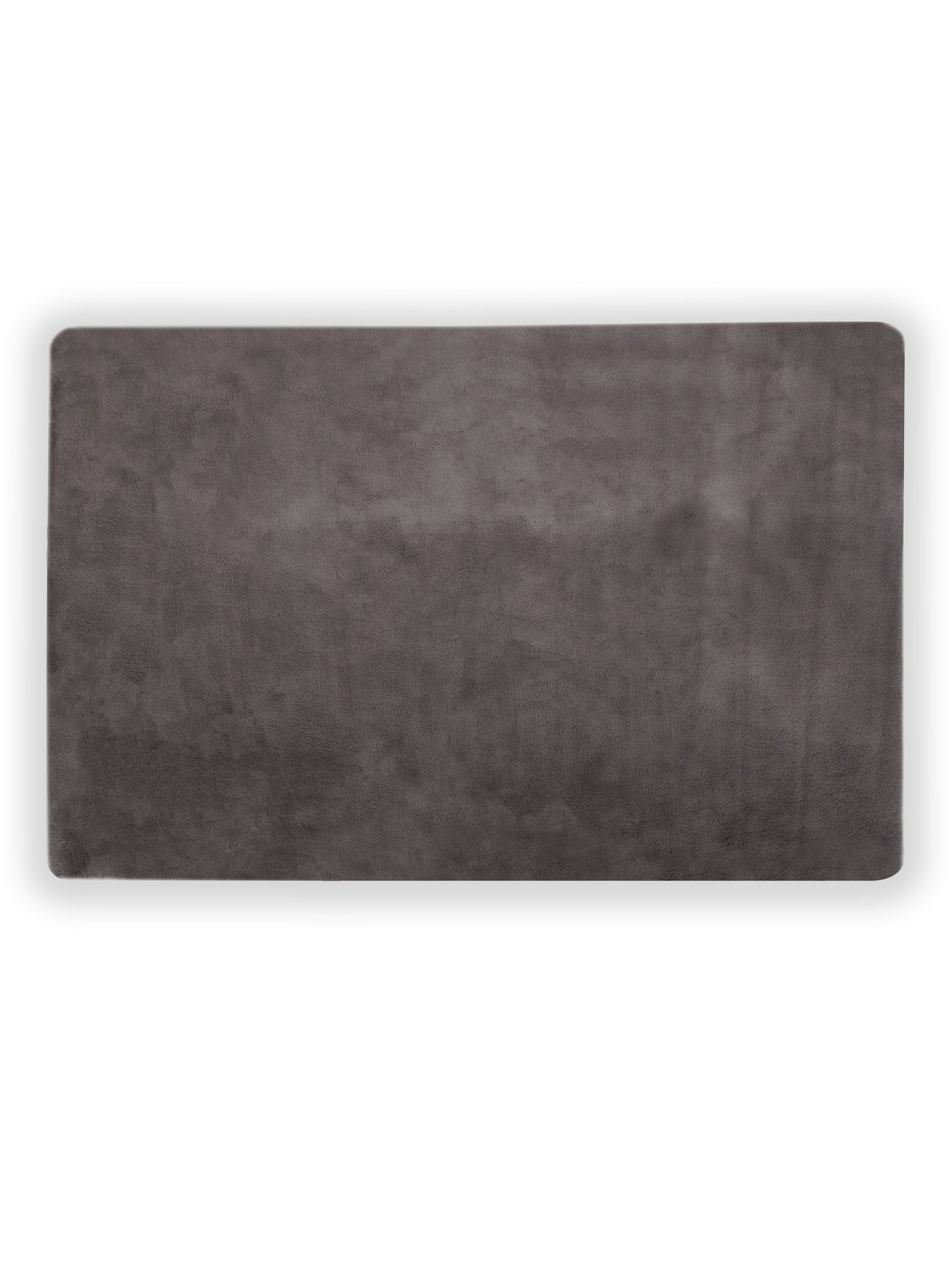 Charcoal Grey Faux Fur Shaggy Carpet – Ultra Soft Plush Texture – 2 Sizes