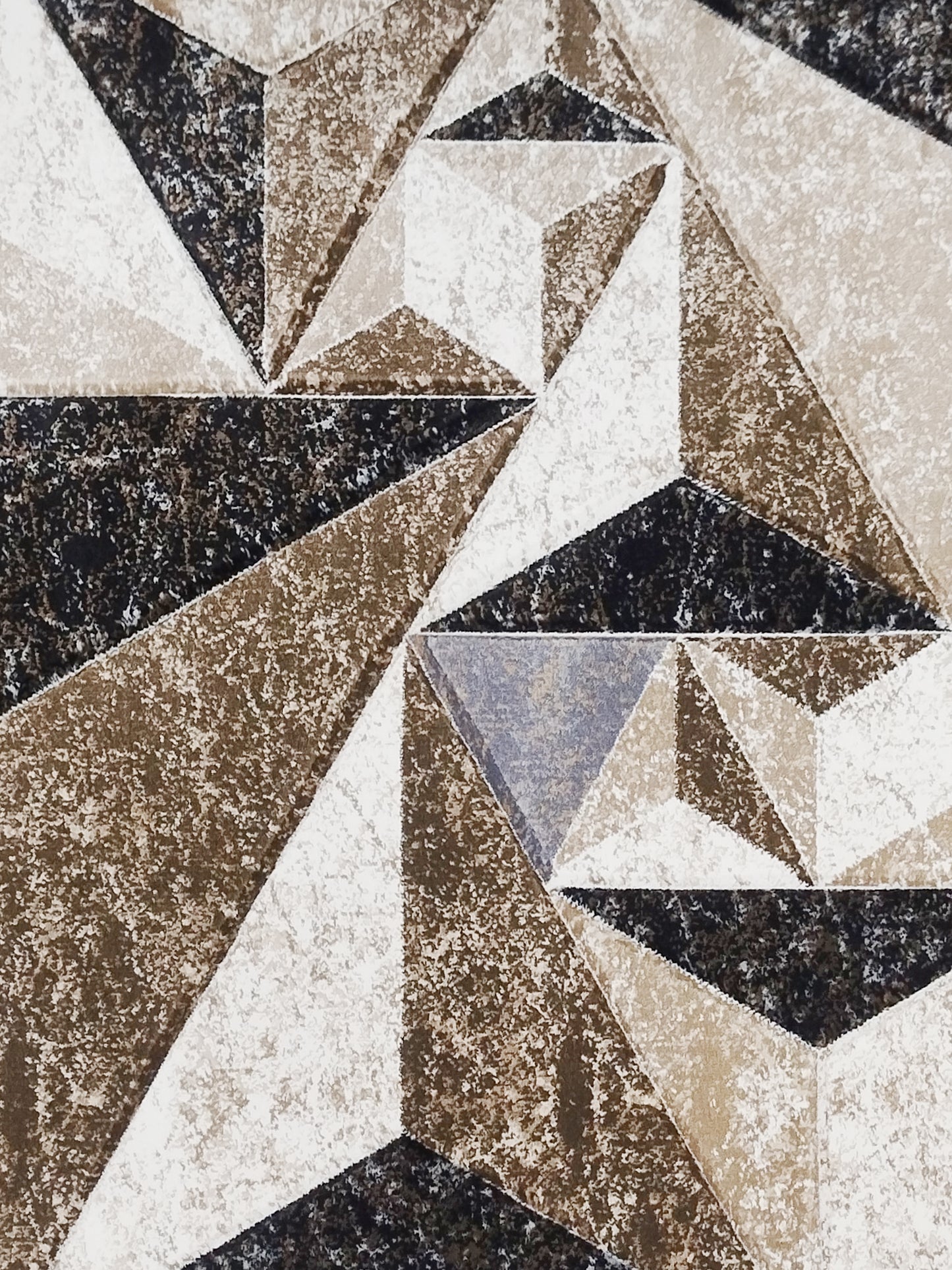 Modern Prism Geometric Carpet – Designer Pattern Rug for Living Room