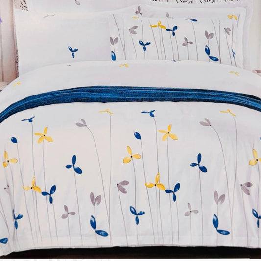 WHITE RIVER KING-SIZE COTTON BEDSHEET