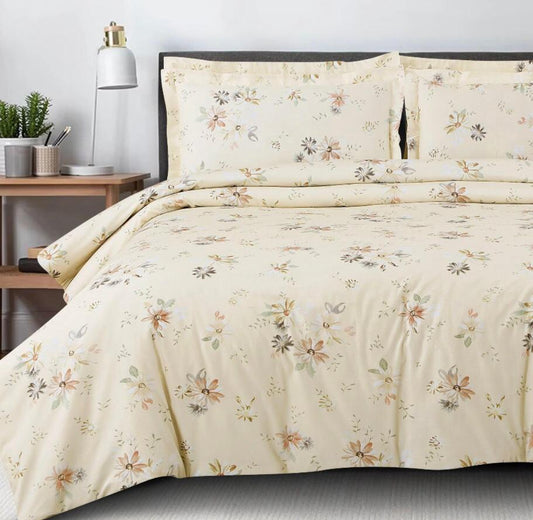 Minimal Floral-Premium Floral Bedsheet Set
