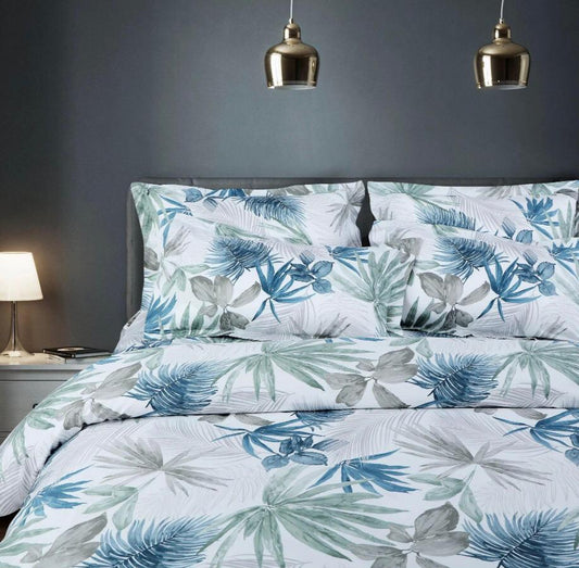 Tropical Retreat-Premium Floral Bedsheet Set