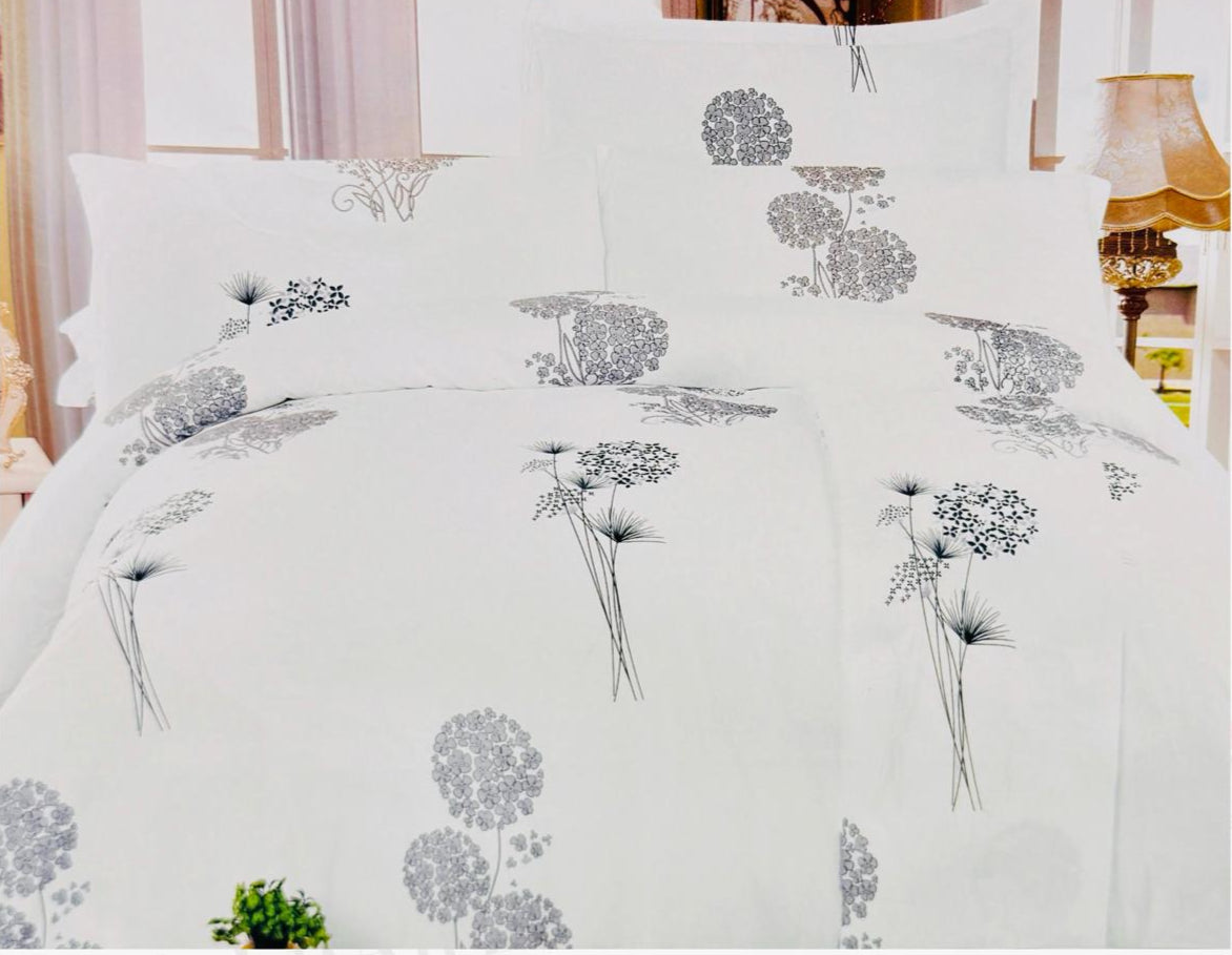 WHITE RIVER KING-SIZE COTTON BEDSHEET