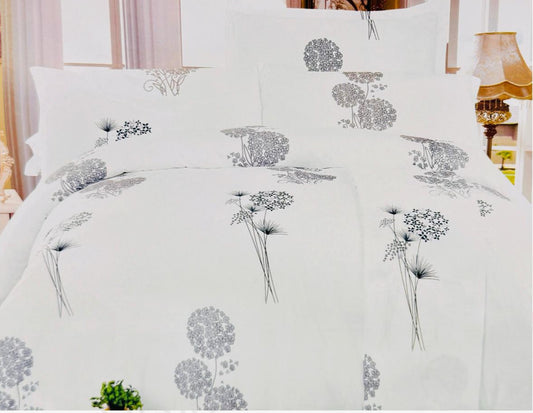 WHITE RIVER KING-SIZE COTTON BEDSHEET