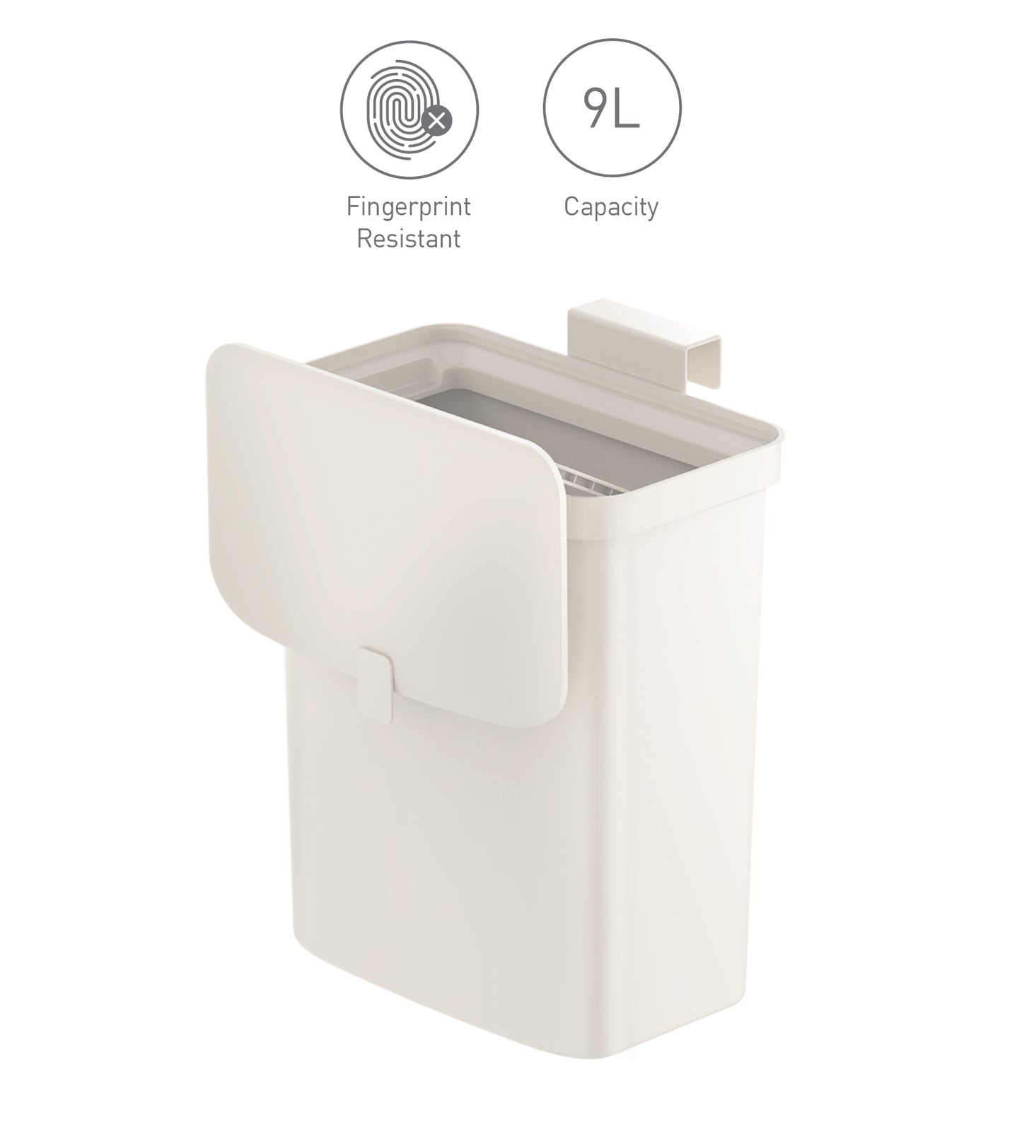 Modern Food Waste Container with Smell-Proof Seal – Compact & Practical