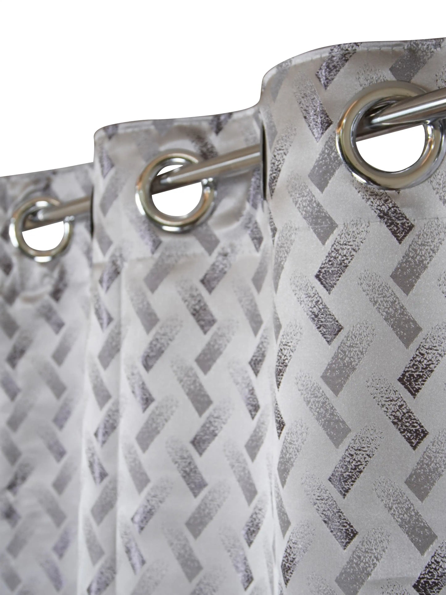 AtoZ Home Decor Printed Geometric Window & Door Curtains (Multiple Sizes & Colors)