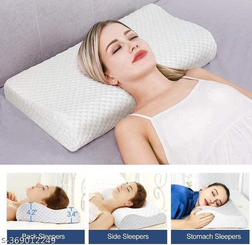 Atoz Home Decor Success Memory Foam Contour Cervical Pillow | Orthopedic Neck Support
