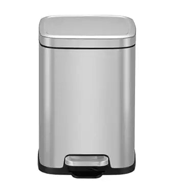 Eco-Friendly Step Trash Bin with Fingerprint-Resistant Finish