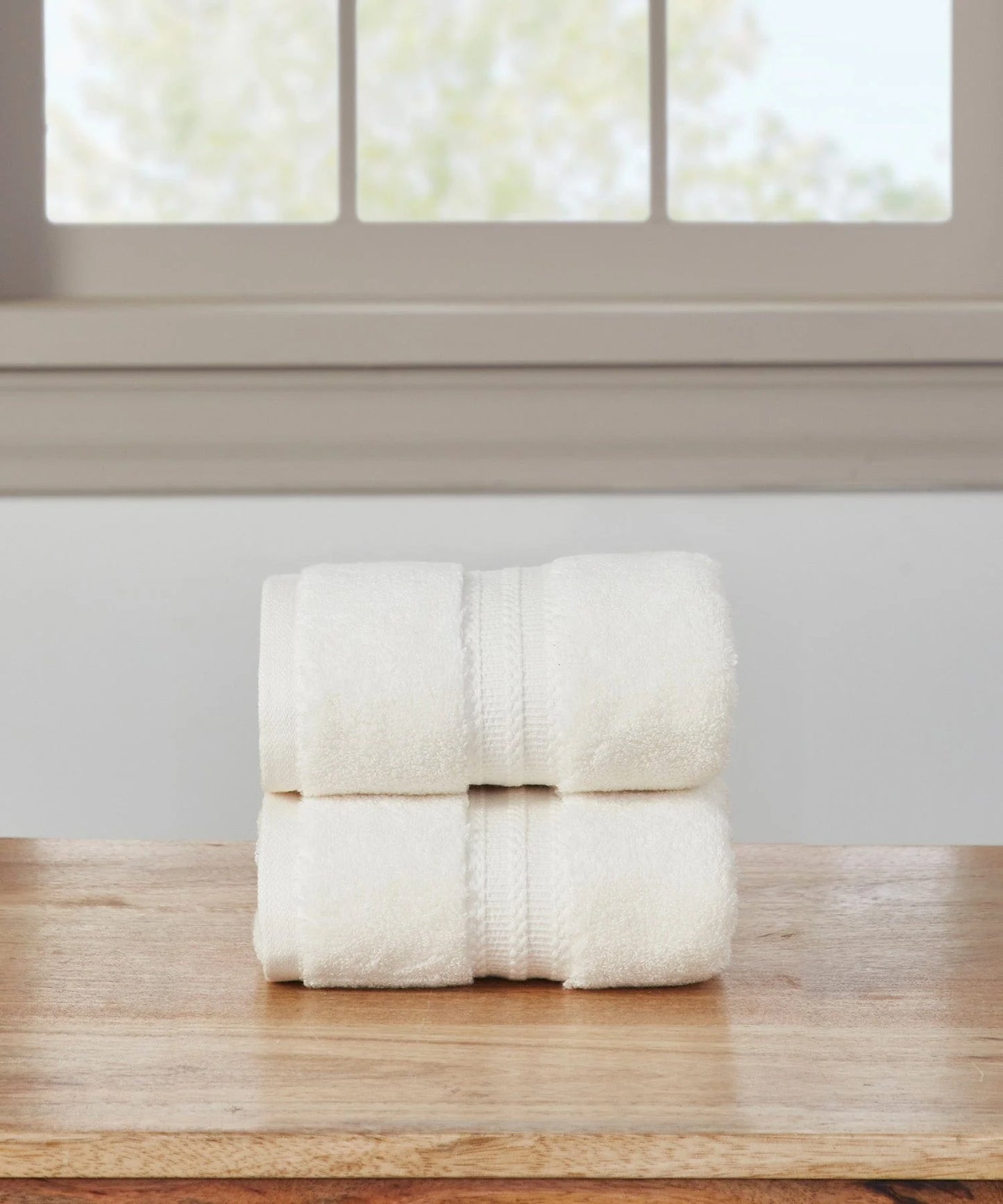 Nectarsoft 2 Pcs Hand Towel Set