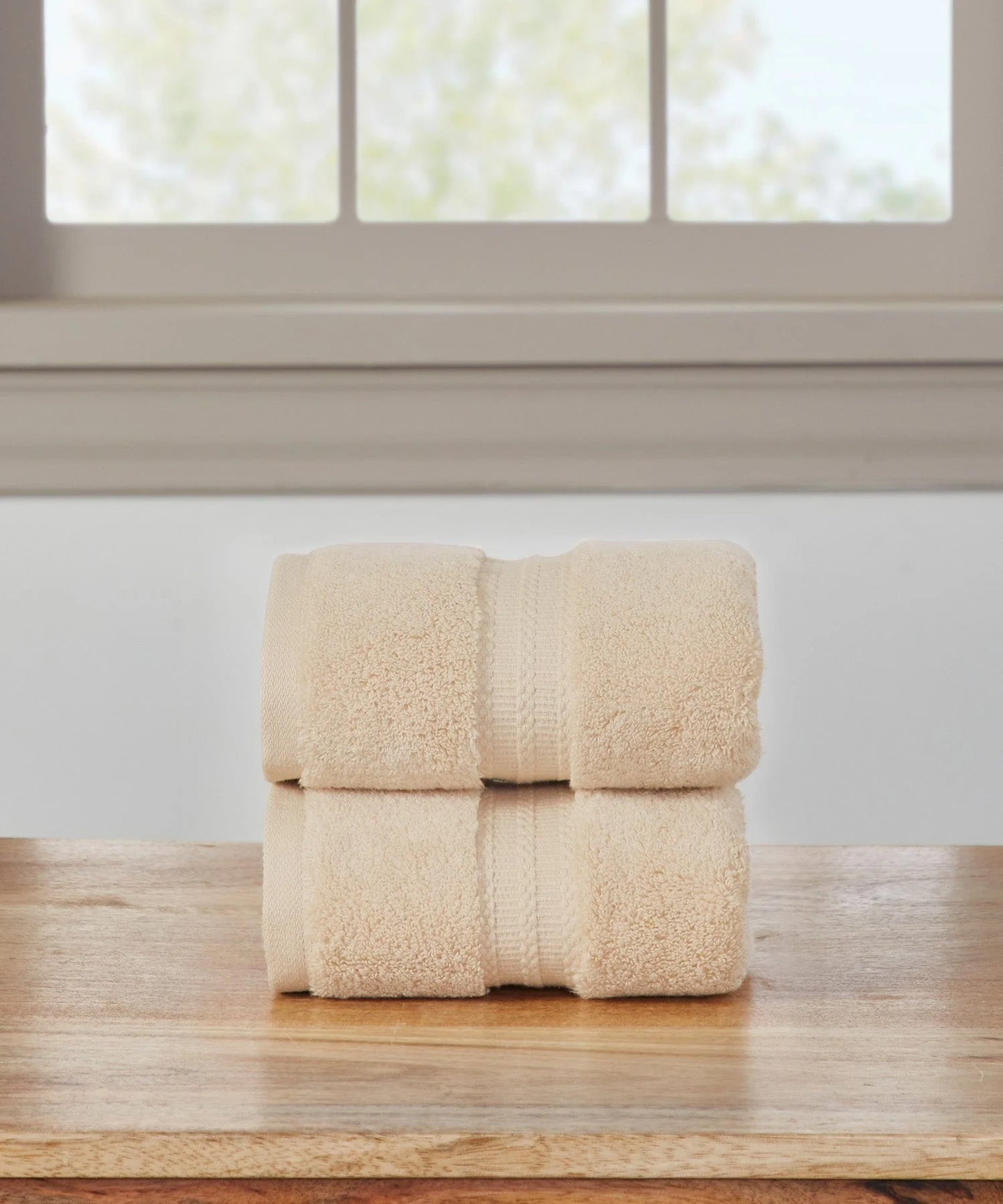 Nectarsoft 2 Pcs Hand Towel Set