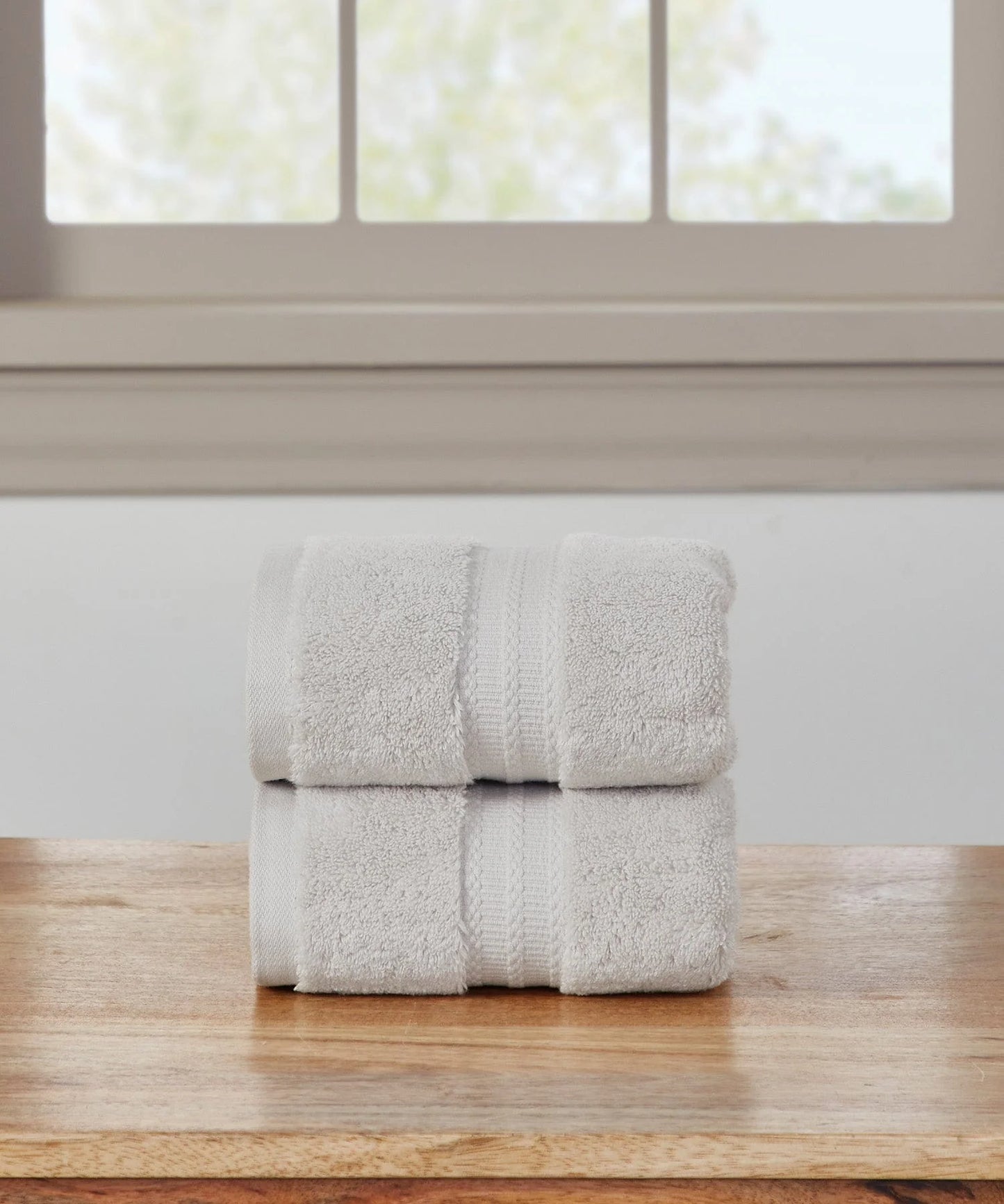 Nectarsoft 2 Pcs Hand Towel Set