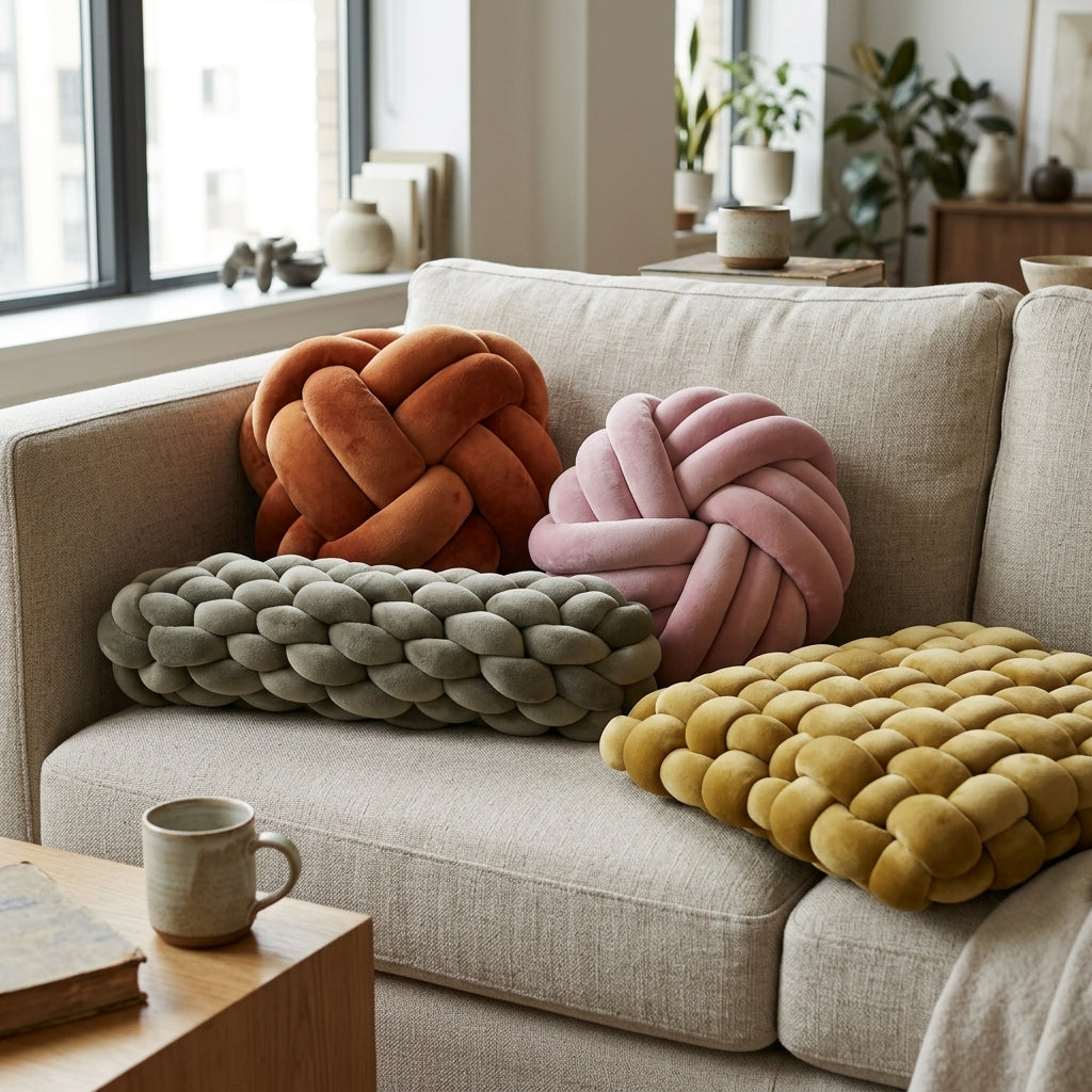 KNOTTED CUSHIONS