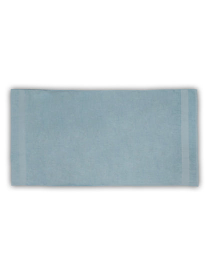 Soft Powder Blue Cotton Bath Towel – Gentle, Plush & Quick-Dry