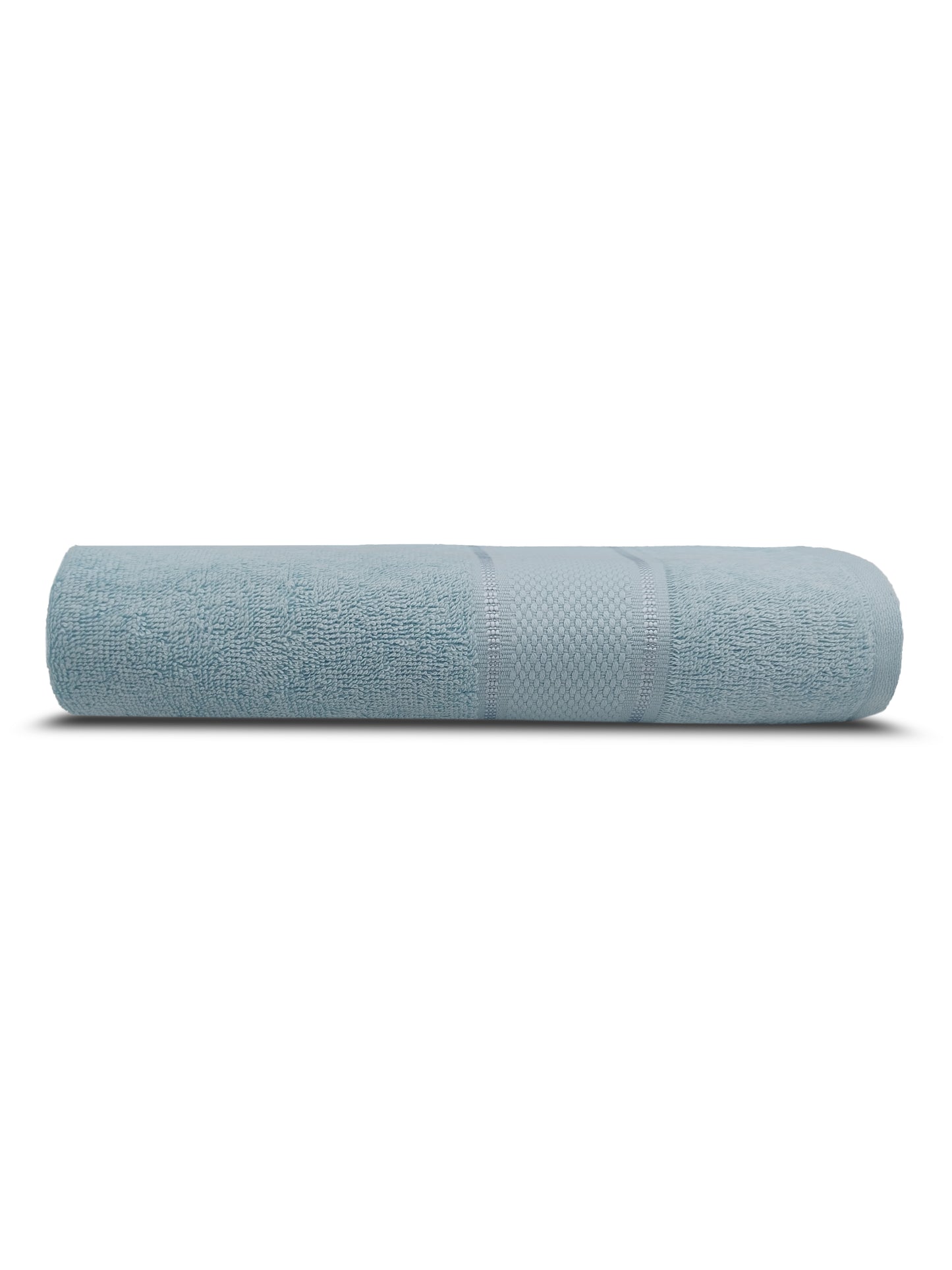 Soft Powder Blue Cotton Bath Towel – Gentle, Plush & Quick-Dry