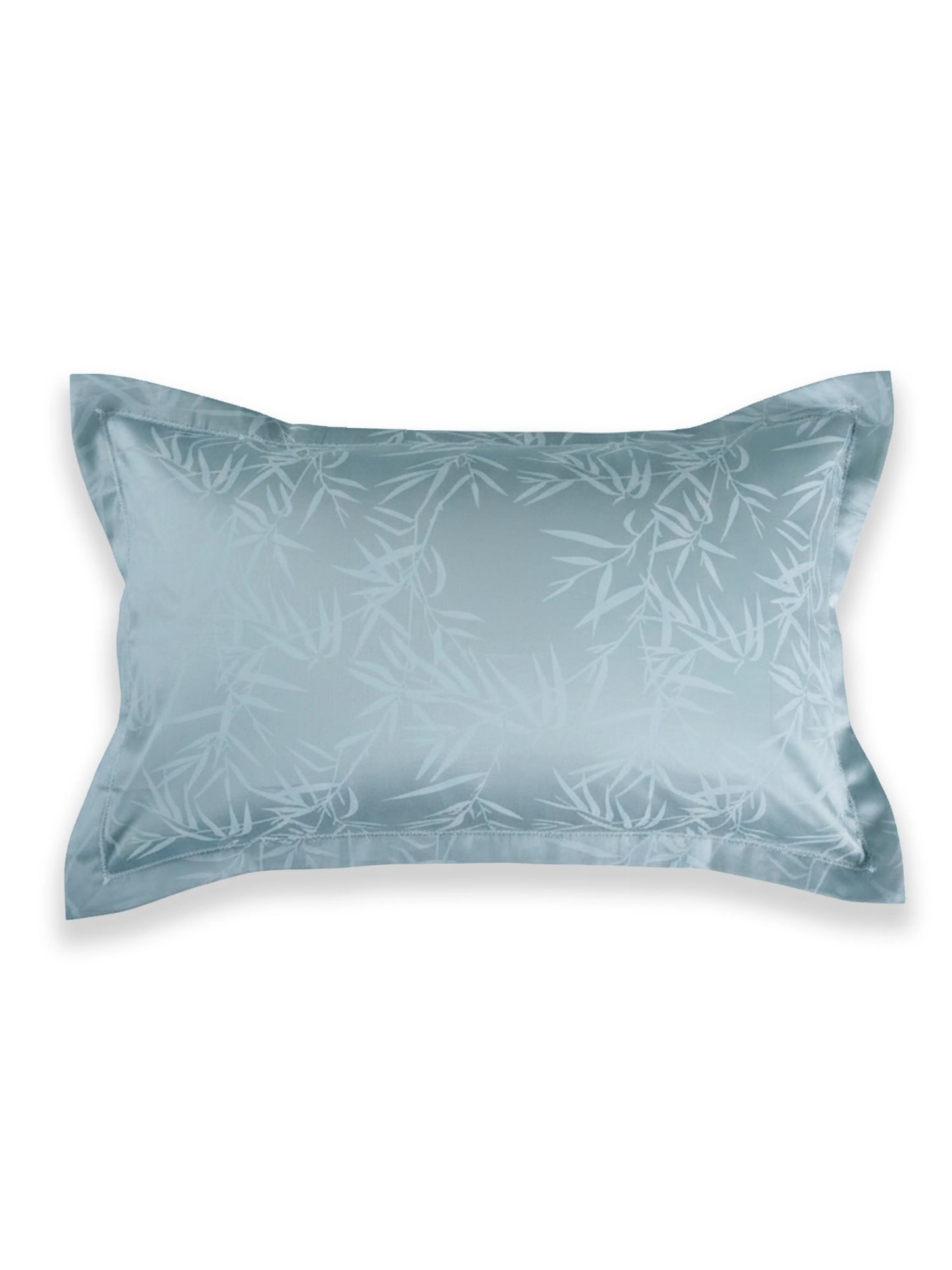 Soft Feel, Elegant Bamboo Leaf King Bed Sheet Set – 100% Cotton (300 TC)