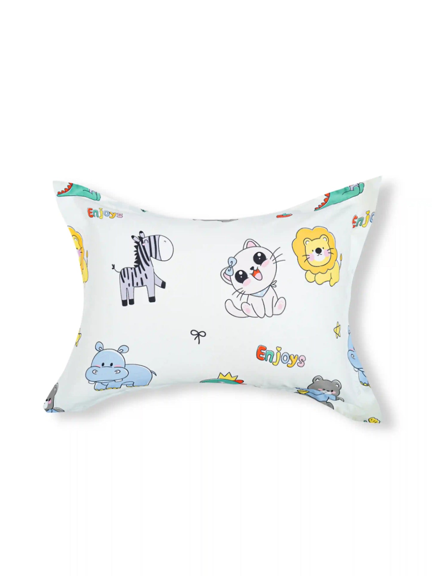 Safari Jungle Friends Kids 100% Cotton Bedsheet Set