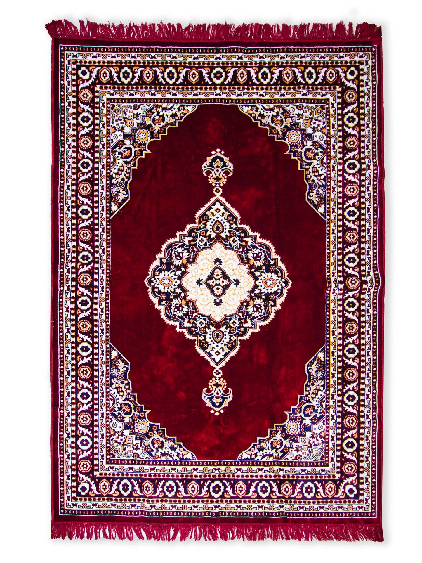 AtoZ Home Decor Velvet Carpet – Traditional Collection (5 ft x 7 ft)